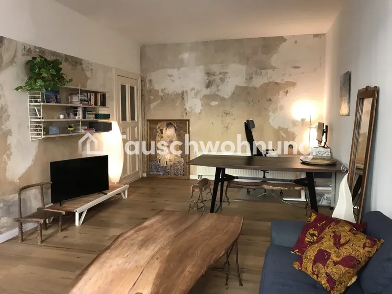 Tauschwohnung: Biete 2-Zimmer (60QM) mit Balkon im Altbau - Suche 3-Zimmer — photo 1